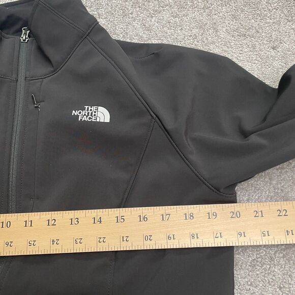 The North Face Windwall Barrier Softshell Jacket Womens Large Black Outdoor Hike - Picture 9 of 16